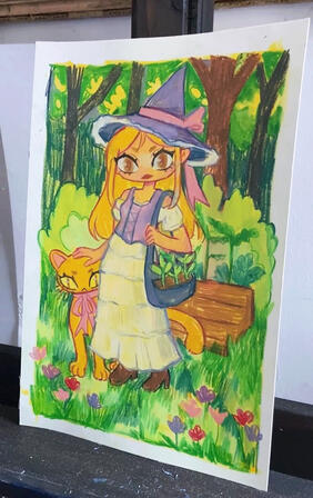 Garden witch Garden witch
